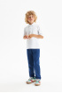 Хлопковая футболка-поло (SSLSB-328-14643-200) Silver Spoon