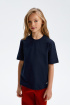 Хлопковая футболка с V-образным вырезом (SSLWG-328-22926-399) Silver Spoon