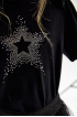 Хлопковая футболка со стразами (SNFWG-138-24619-100) Silver Spoon