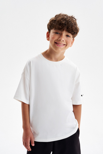 Хлопковая футболка унисекс () Silver spoon