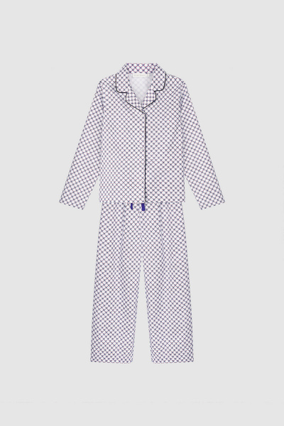 Хлопковая пижама унисекс (SRBSG-329-22307-960) Silver spoon