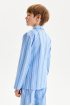 Хлопковая полосатая пижама (SRBSB-429-12301-367) Silver spoon