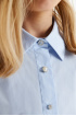 Хлопковая рубашка на кнопках (SSFSG-329-23020-303) Silver Spoon