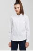 Хлопковая рубашка с декором планки и манжетов (SSFSG-029-23012-200) Silver spoon