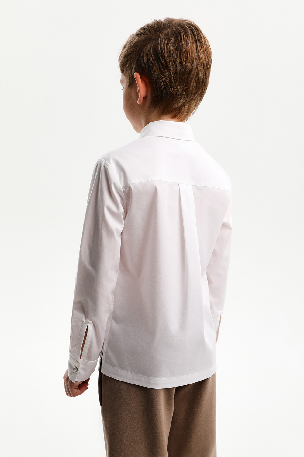 Хлопковая сорочка на кнопках (SSLWB-329-14753-200) Silver Spoon