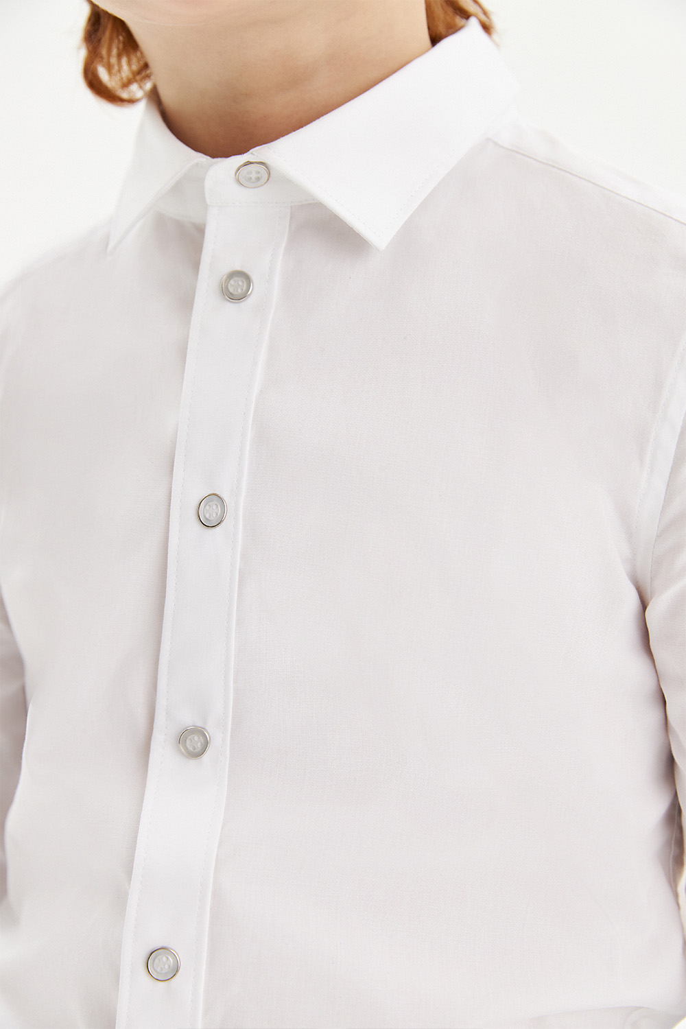 Хлопковая сорочка Slim на кнопках (SSFSB-229-18045-200) Silver Spoon