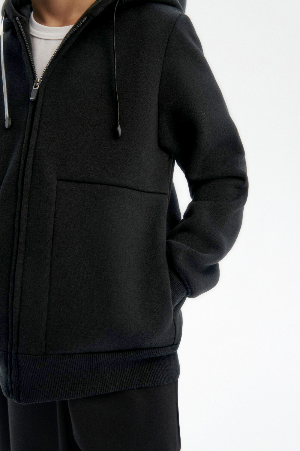 Хлопковая толстовка с начесом (SSLWB-328-18201-100) Silver spoon