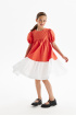 Хлопковое платье в стиле color block (SNFSG-329-23803-403) Silver Spoon
