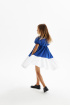 Хлопковое платье в стиле color block (SNFSG-329-23803-398) Silver spoon