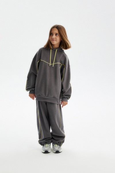 Худи из хлопка (SSLWU-548-38284N-852) Silver spoon