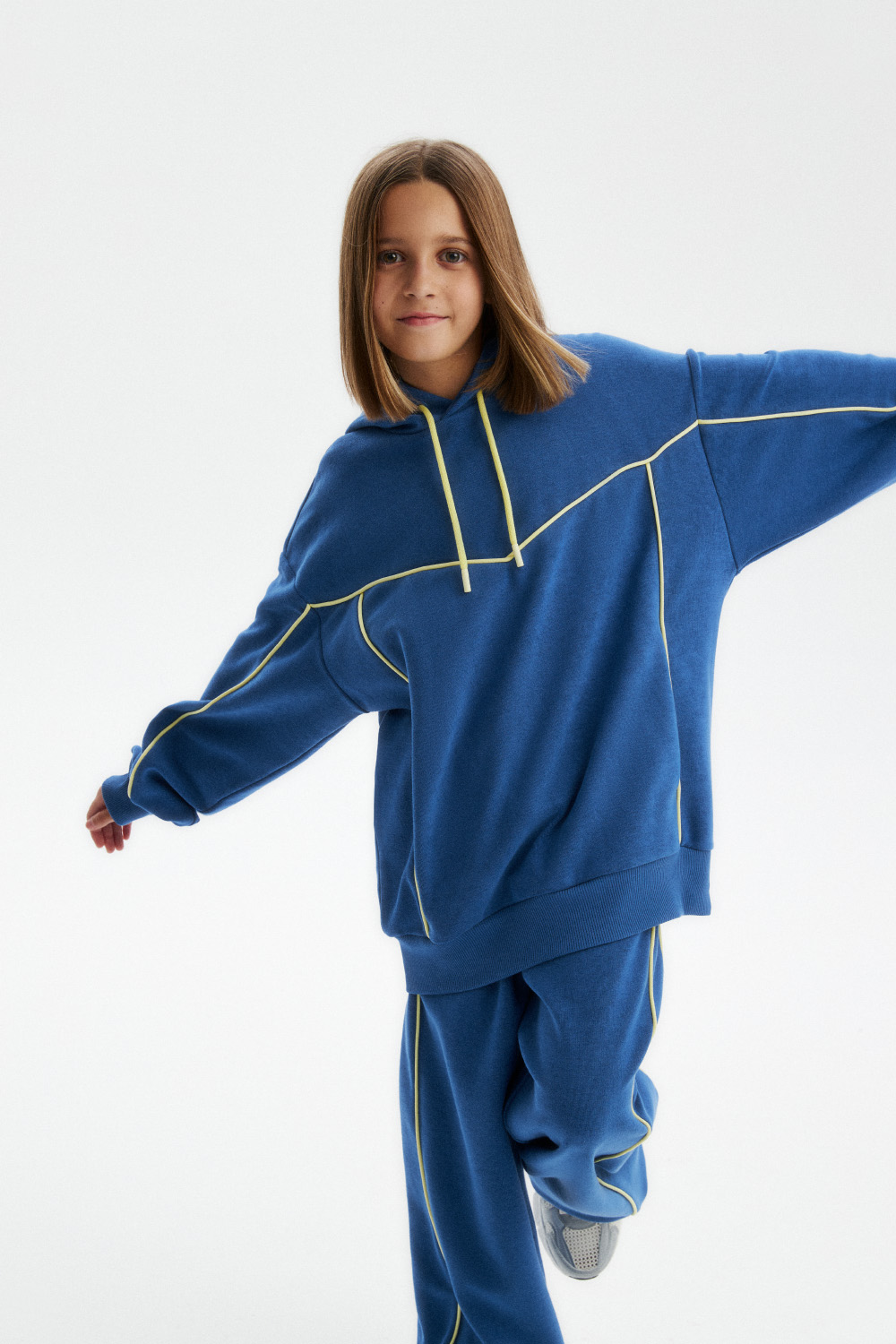 Худи из хлопка (SSLWU-548-38284N-324) Silver spoon