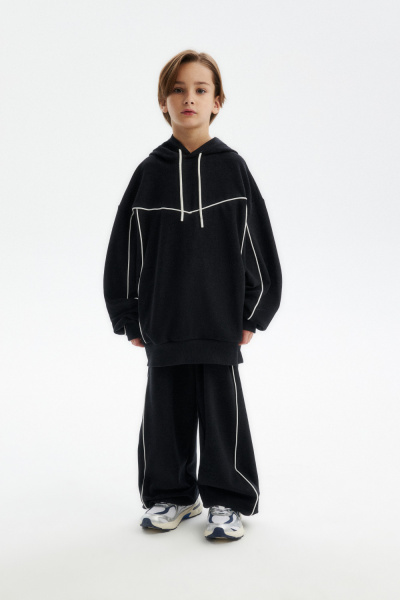 Худи из хлопка (SSLWU-548-38284N-113) Silver spoon