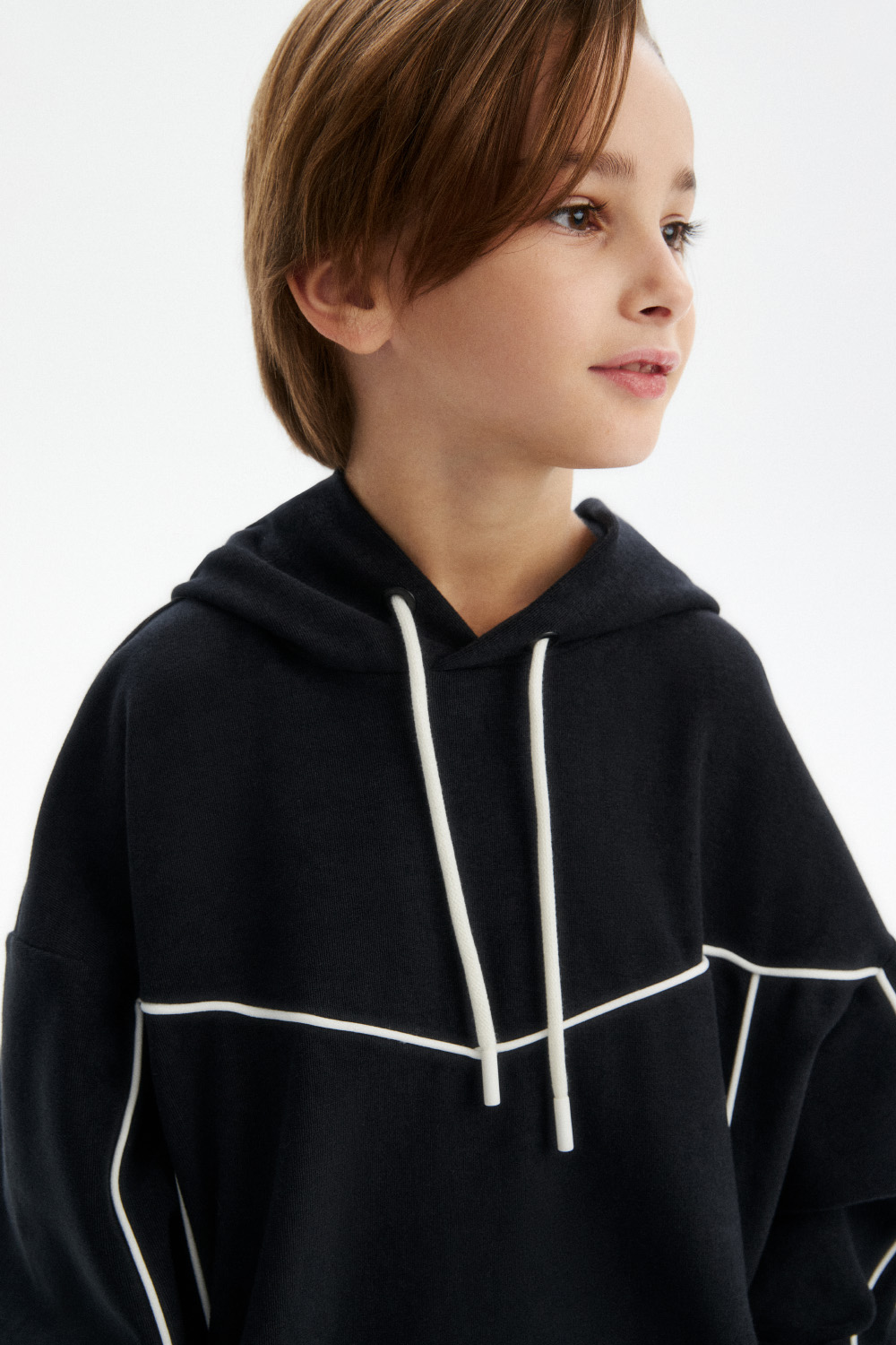 Худи из хлопка (SSLWU-548-38284N-113) Silver spoon