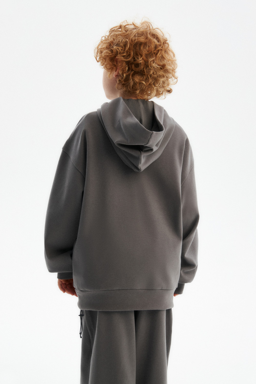 Худи из мягкого футера (SSLWB-548-18209N-824) Silver spoon