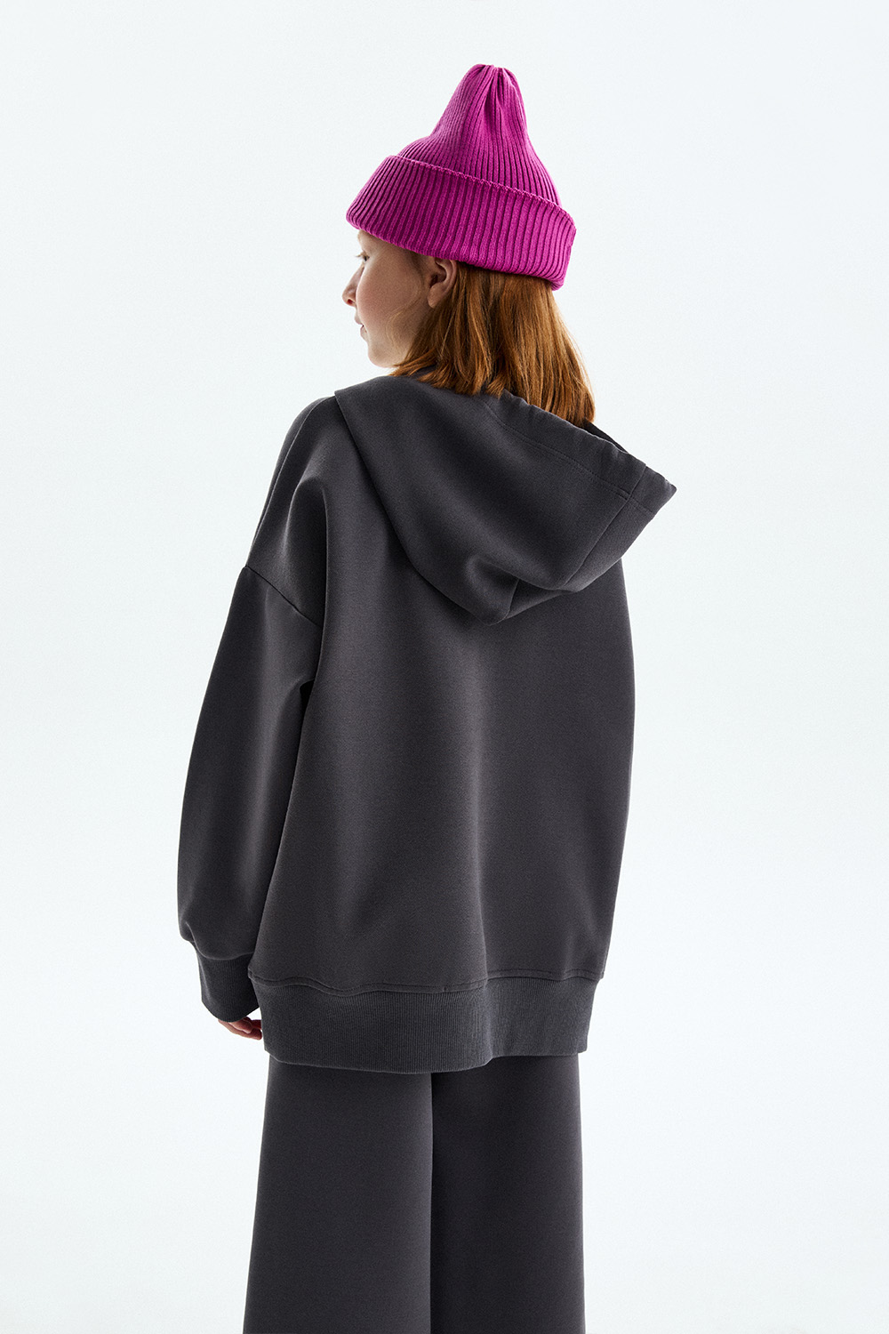 Худи оверсайз унисекс (PUPWU-448-38201-841) Silver spoon