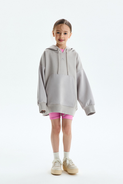 Худи оверсайз унисекс (PUPWU-448-38201-706) Silver spoon