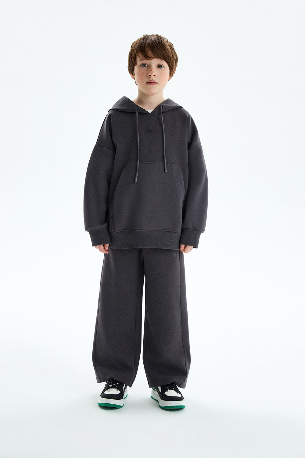 Худи оверсайз унисекс (PUPWU-448-38201-841) Silver spoon