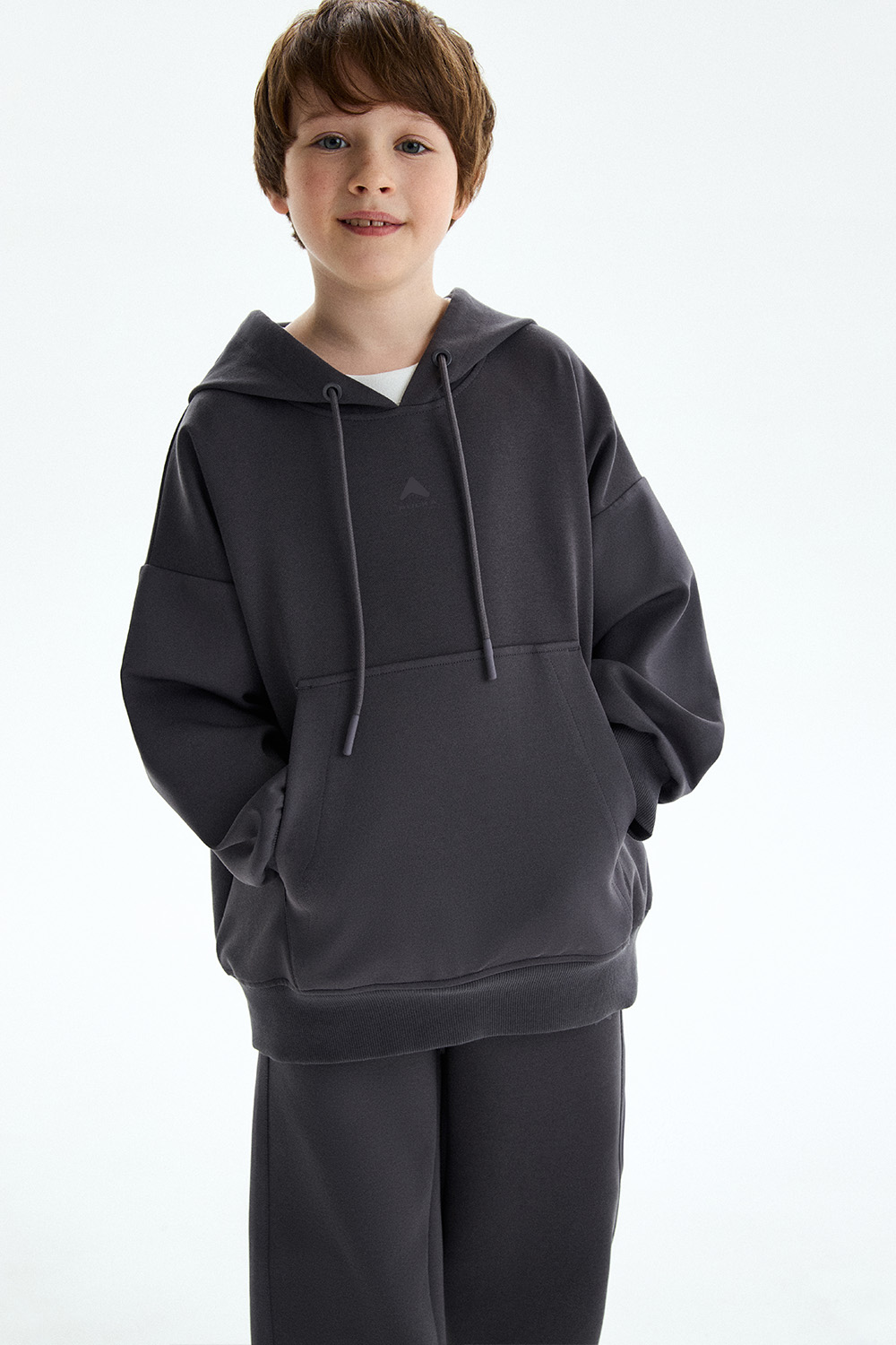 Худи оверсайз унисекс (PUPWU-448-38201-841) Silver spoon