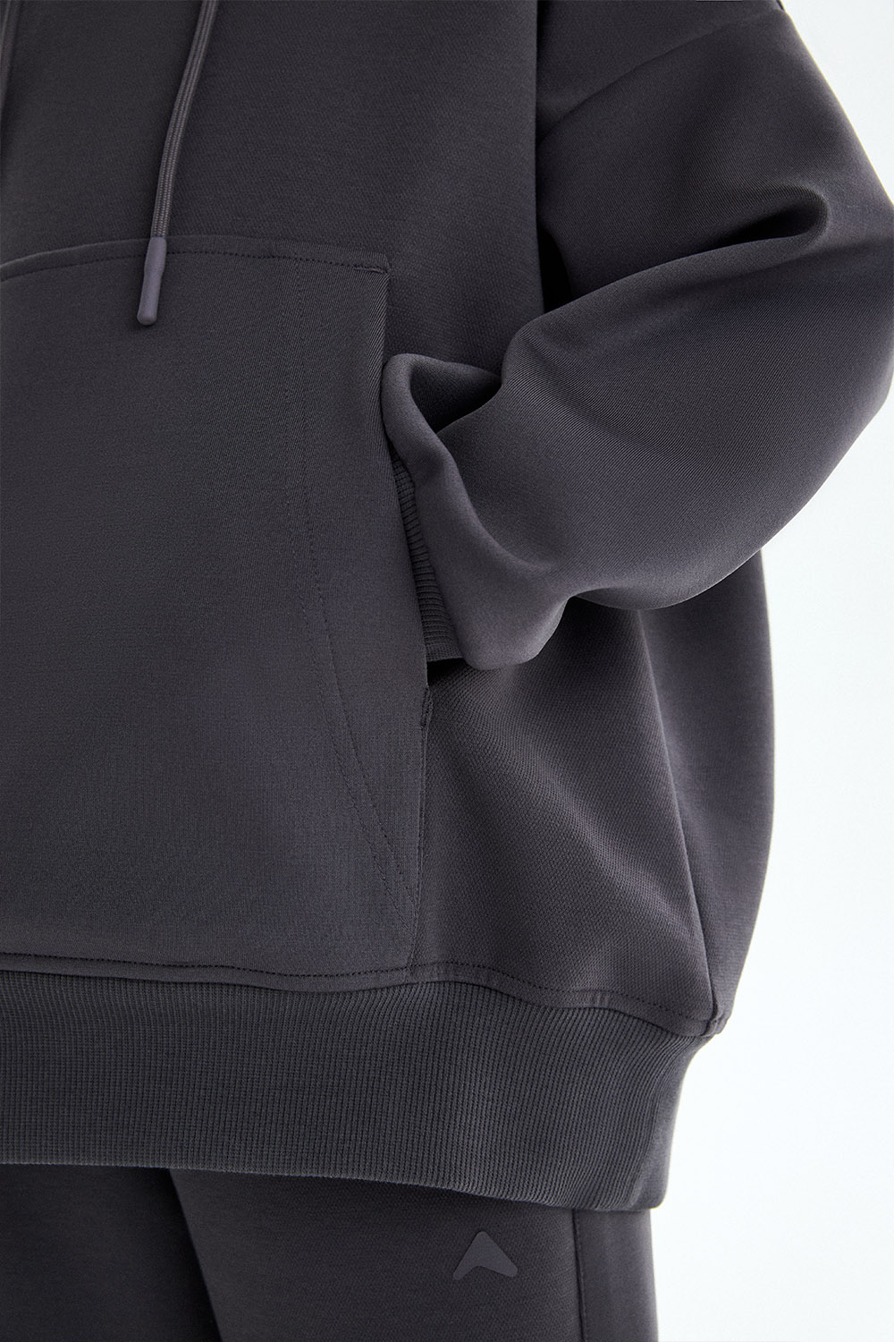 Худи оверсайз унисекс (PUPWU-448-38201-841) Silver spoon