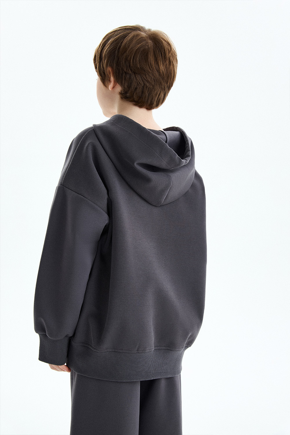 Худи оверсайз унисекс (PUPWU-448-38201-841) Silver spoon