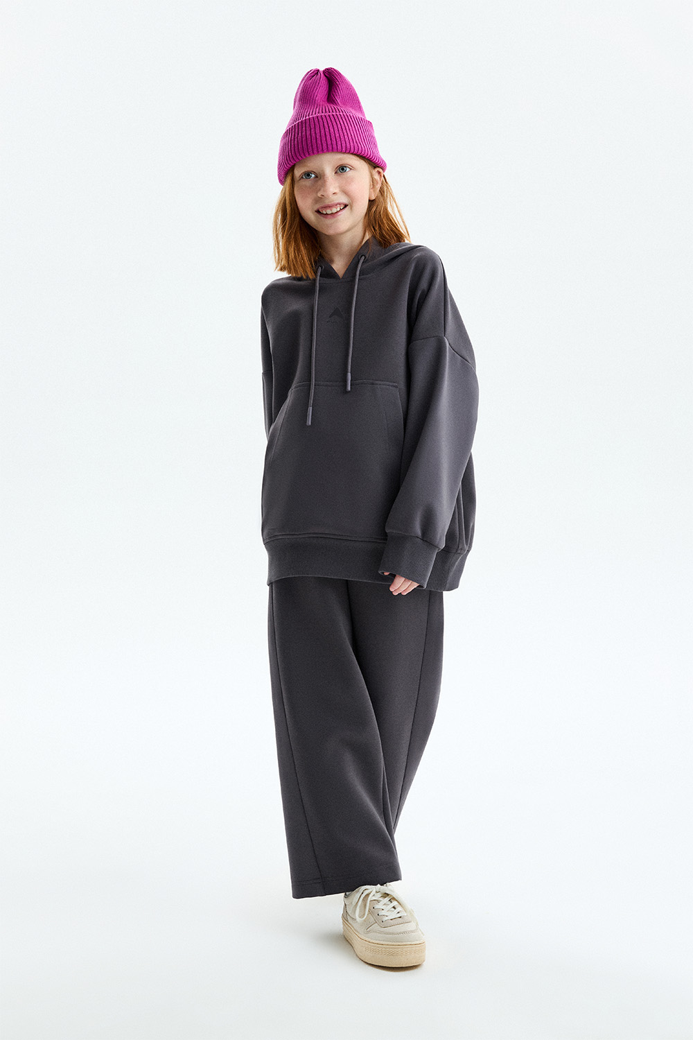 Худи оверсайз унисекс (PUPWU-448-38201-841) Silver spoon