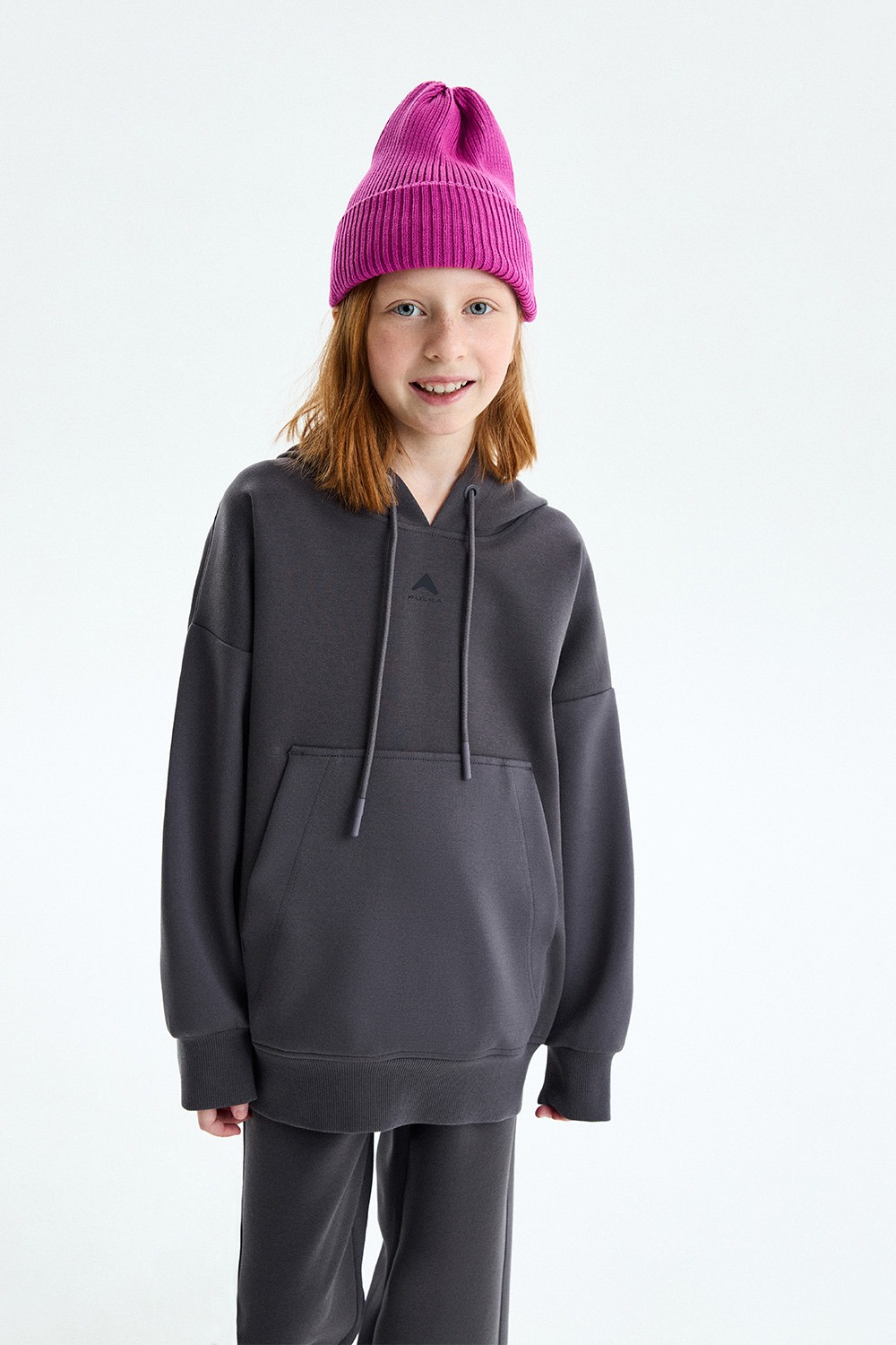 Худи оверсайз унисекс (PUPWU-448-38201-841) Silver spoon