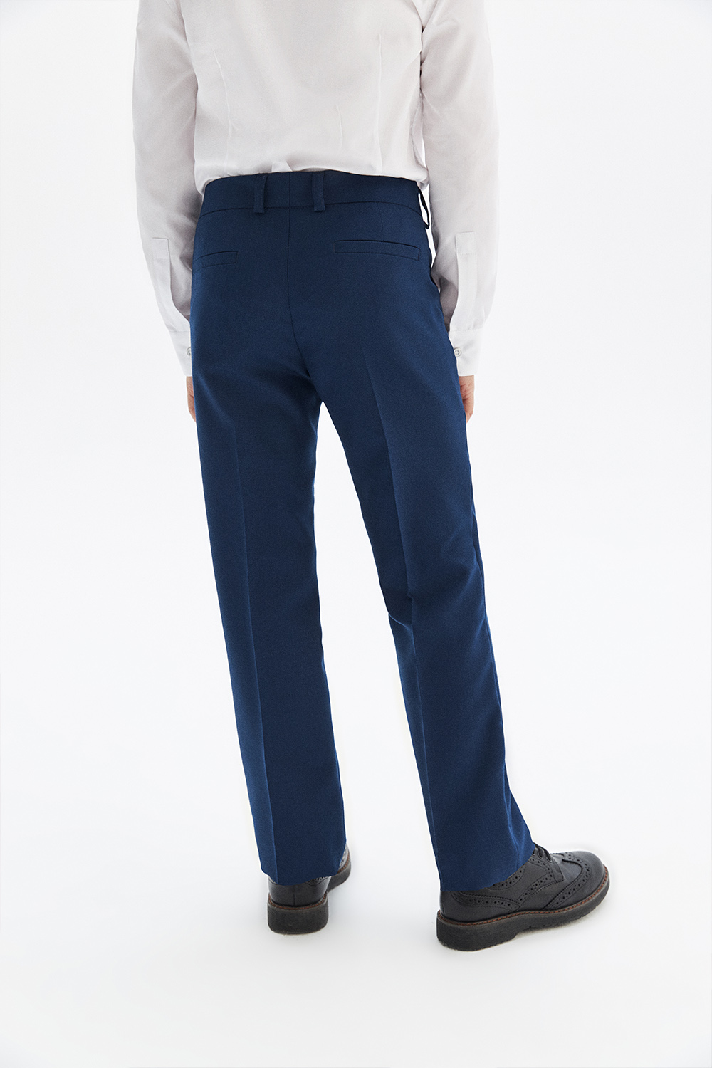 Классические брюки Slim из шерсти (SSFSB-129-16003-377) Silver Spoon