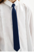 Классический галстук из атласной ткани (SSFSB-229-17904-300) Silver spoon