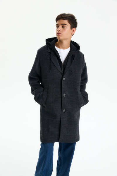 Классическое шерстяное пальто (SULWB-326-10204-102) Silver spoon