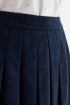 Клетчатая юбка-шорты со складками (SSFSG-329-27001-378) Silver Spoon