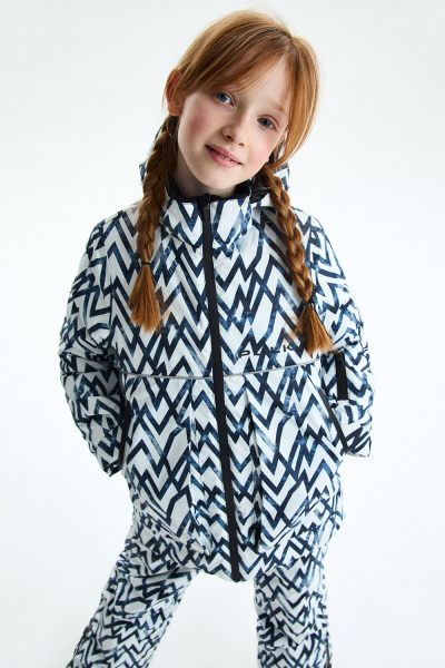 Куртка горнолыжная с мембраной (PUOWU-446-30103-987) Silver spoon