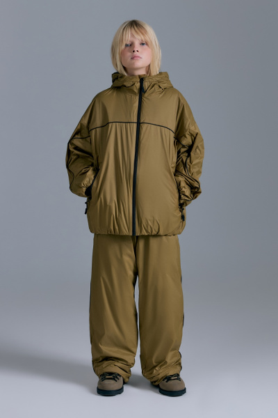 Куртка на флисе (PUOWU-546-30128-705) Silver spoon