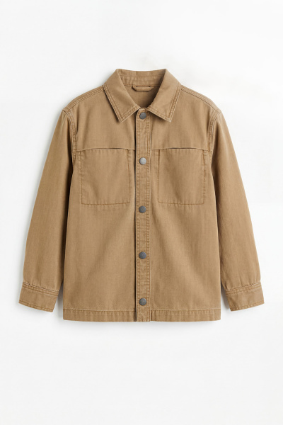 Куртка-рубашка из твила (SSLSB-549-10103-724) Silver spoon