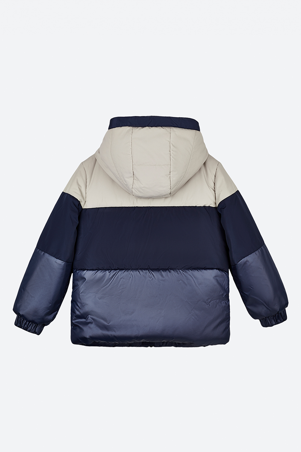 Куртка с утеплителем в стиле color block