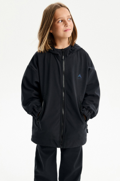 Куртка софтшелл с капюшоном (PUOSU-518-30114-113) Silver spoon