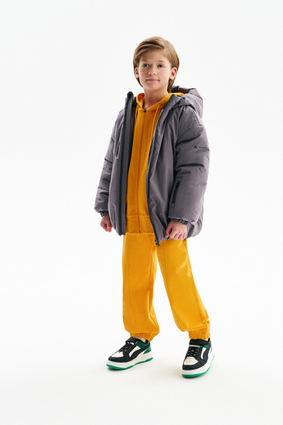 Куртка зимняя объемная унисекс (PUOWU-446-30118-821) Silver spoon