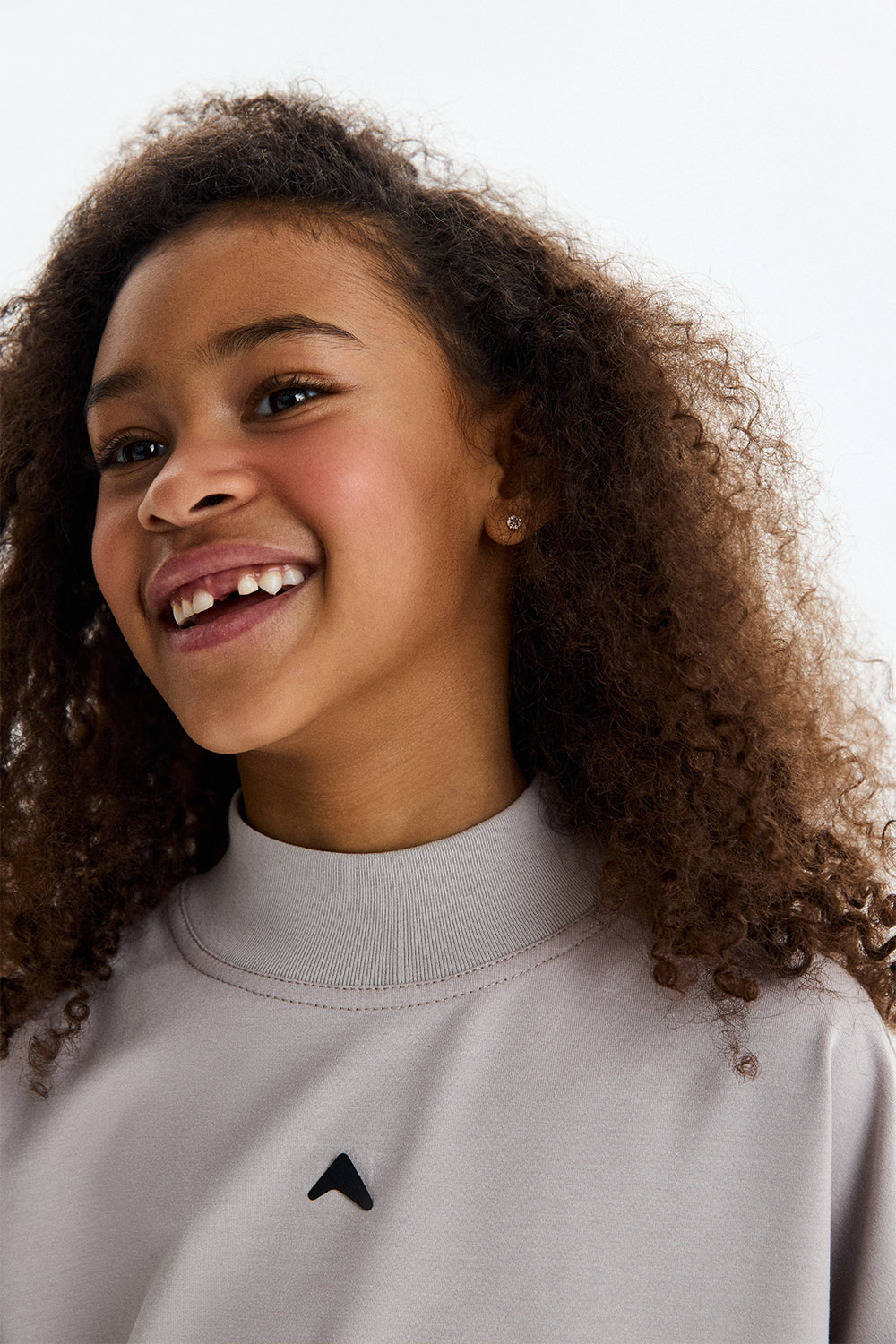 Лонгслив из хлопка унисекс (PUPWU-448-38206-737) Silver spoon