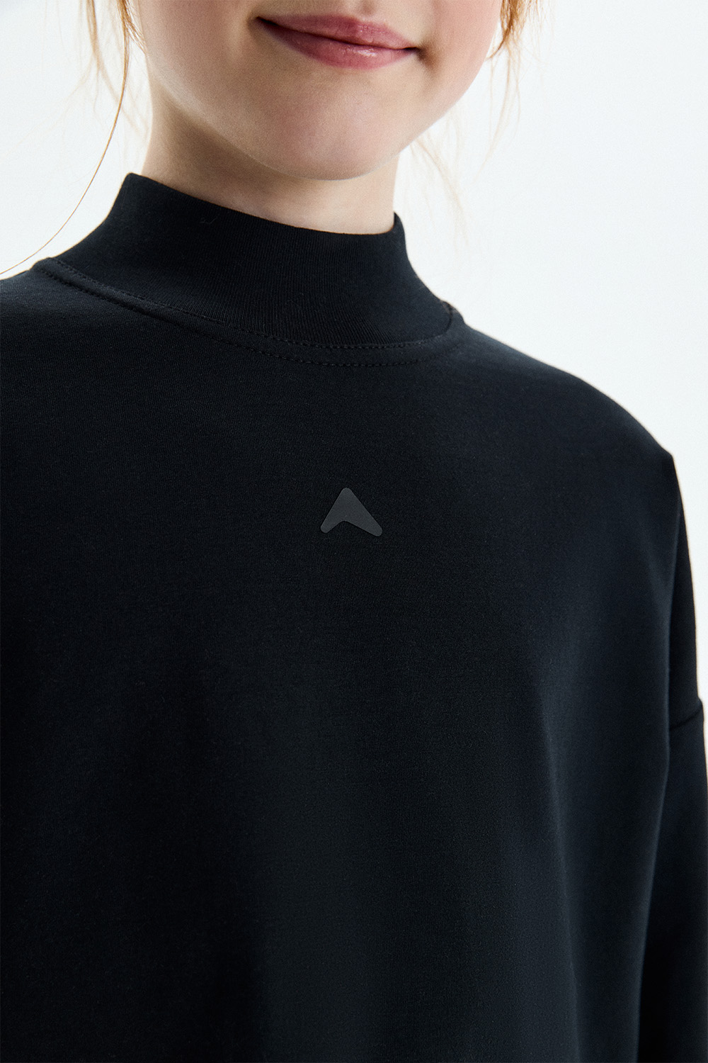 Лонгслив из хлопка унисекс (PUPWU-448-38206-187) Silver spoon