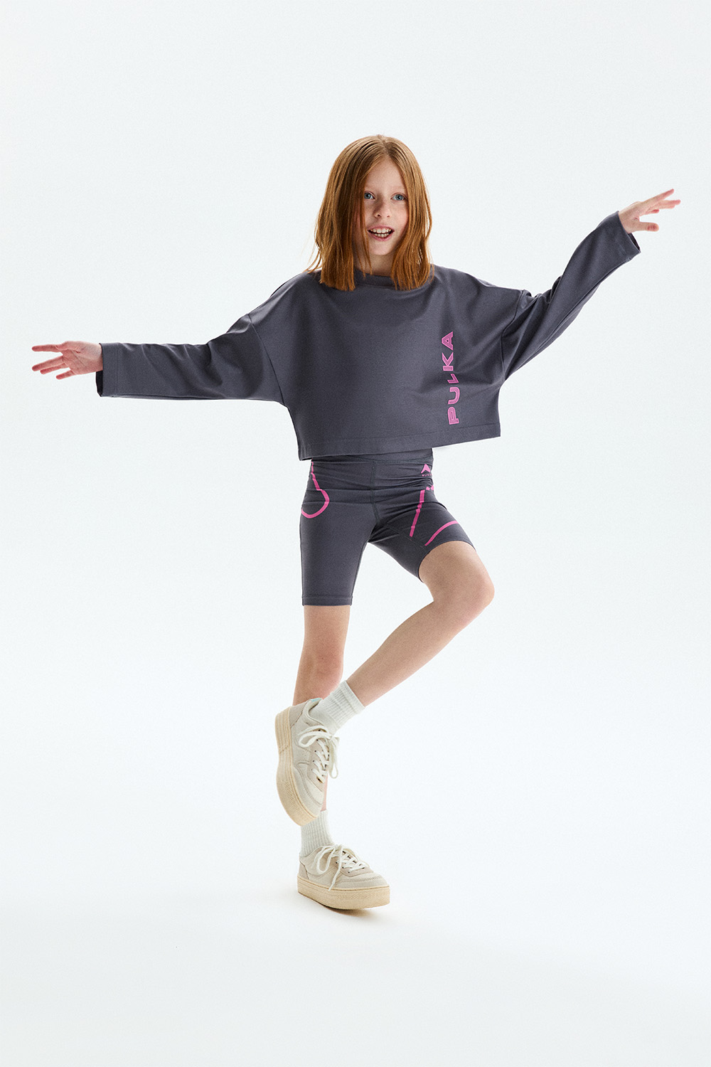 Лонгслив спортивный укороченный (PUPWG-428-28209-842) Silver spoon