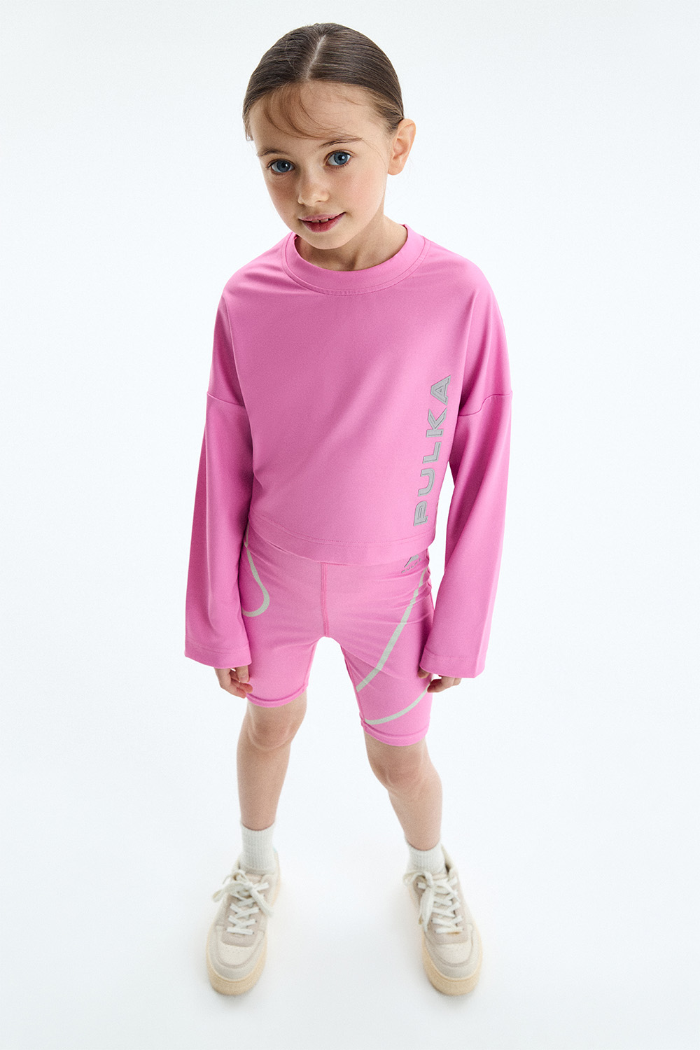 Лонгслив спортивный укороченный (PUPWG-428-28209-468) Silver spoon