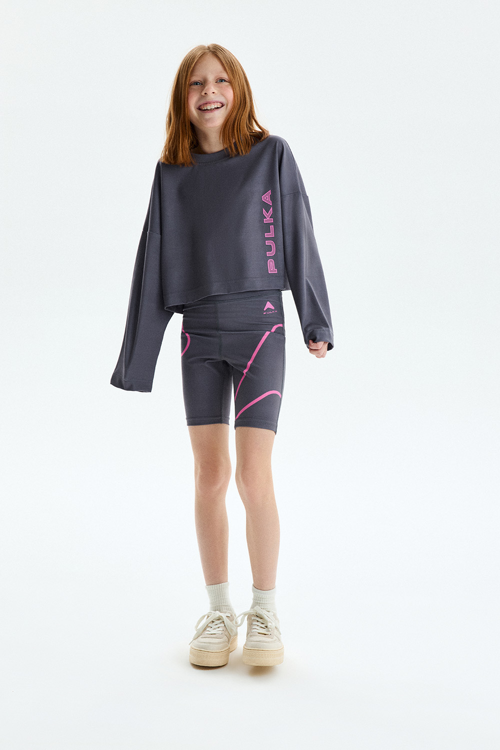 Лонгслив спортивный укороченный (PUPWG-428-28209-842) Silver spoon