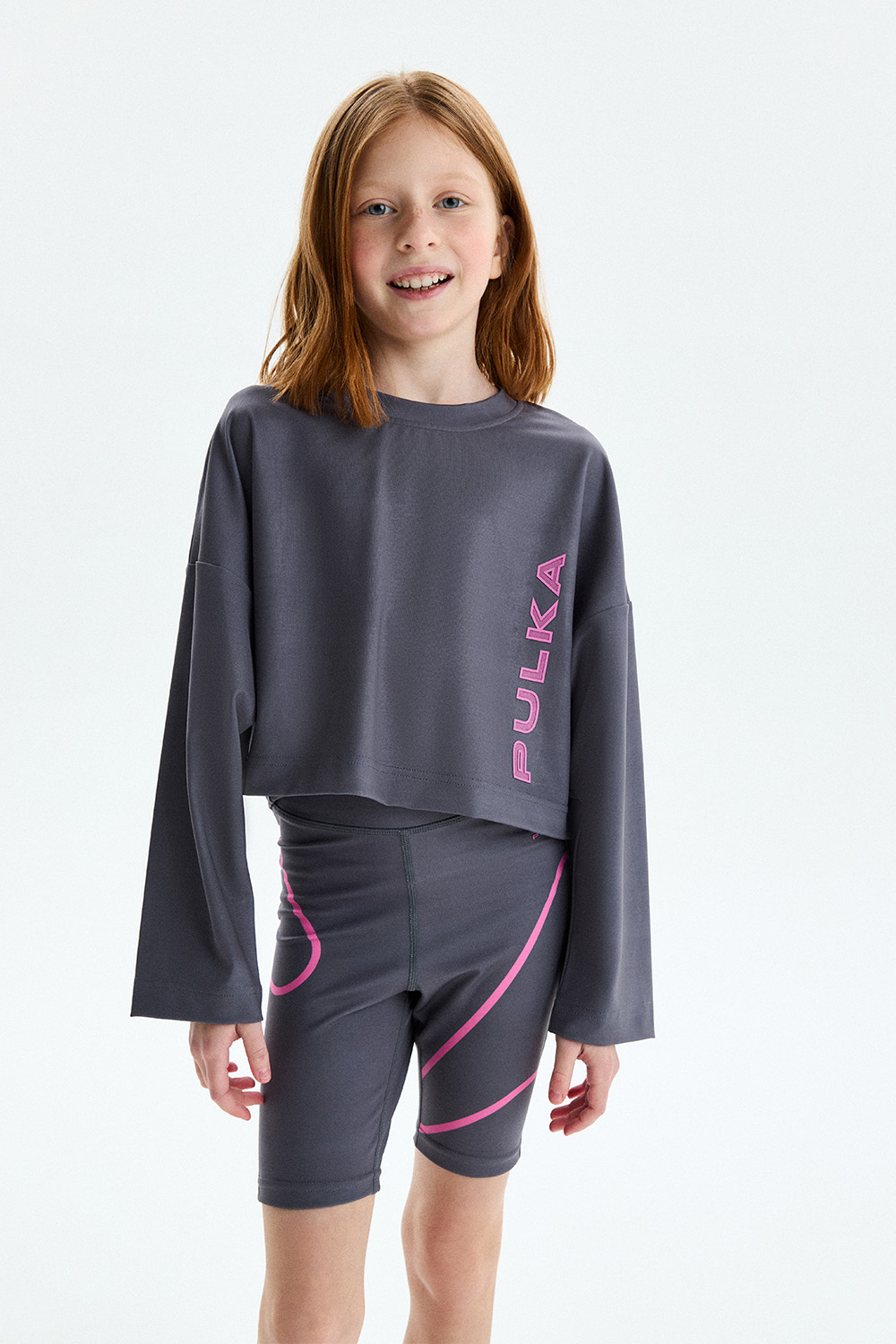 Лонгслив спортивный укороченный (PUPWG-428-28209-842) Silver spoon