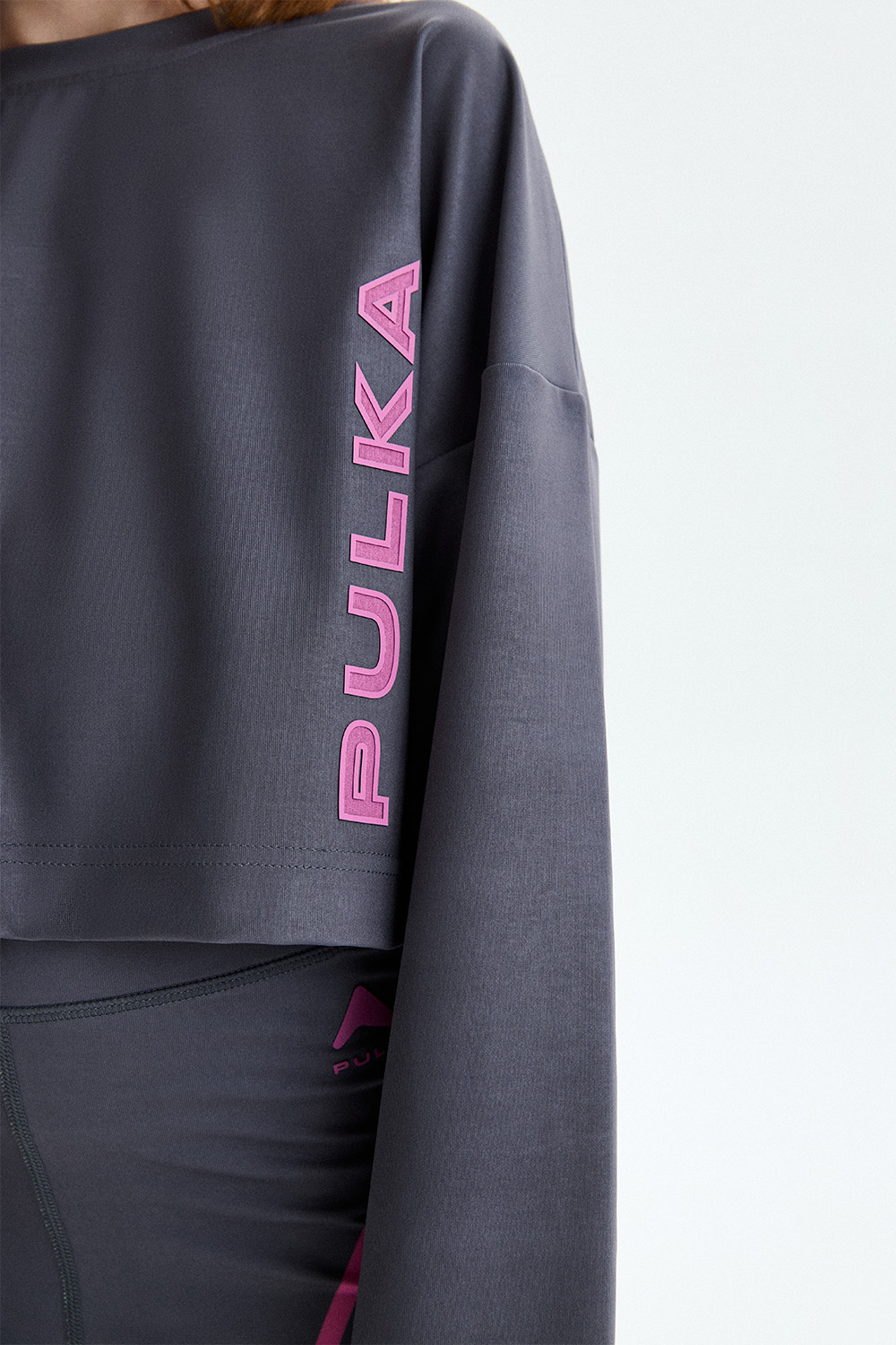 Лонгслив спортивный укороченный (PUPWG-428-28209-842) Silver spoon