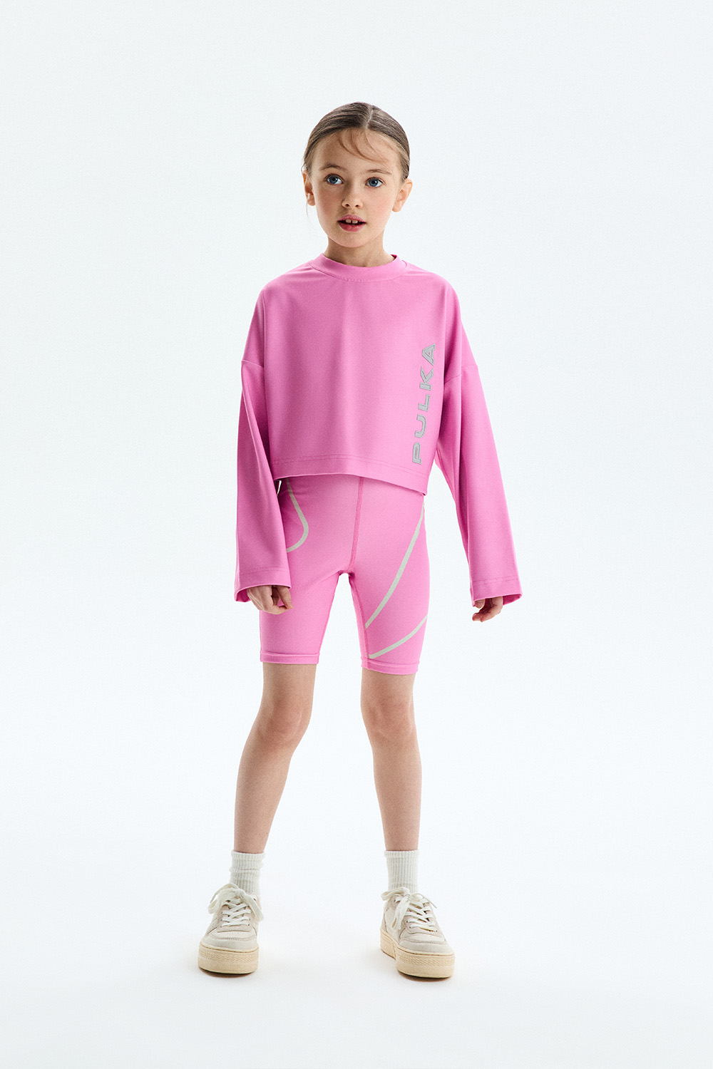 Лонгслив спортивный укороченный (PUPWG-428-28209-468) Silver spoon