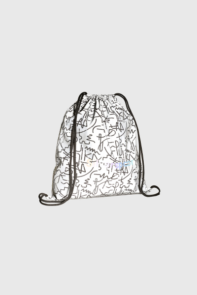 Мешок-рюкзак из светоотражающей ткани () Silver spoon