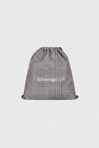 Мешок-рюкзак со светоотражателем (SAFWU-609-39805-714) Silver spoon