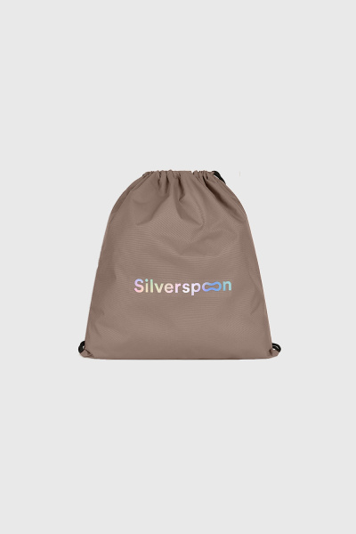 Мешок-рюкзак со светоотражателем (SAFWU-609-39805-706) Silver spoon