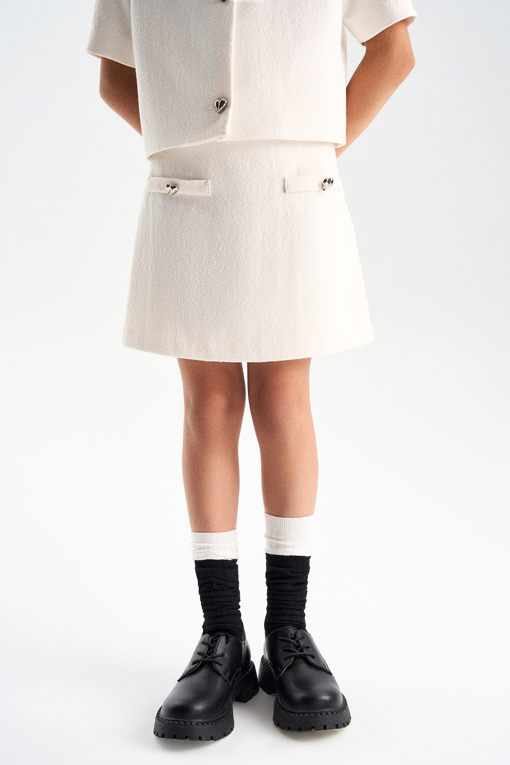 Мини-юбка (SNFSG-629-26812-229) Silver spoon