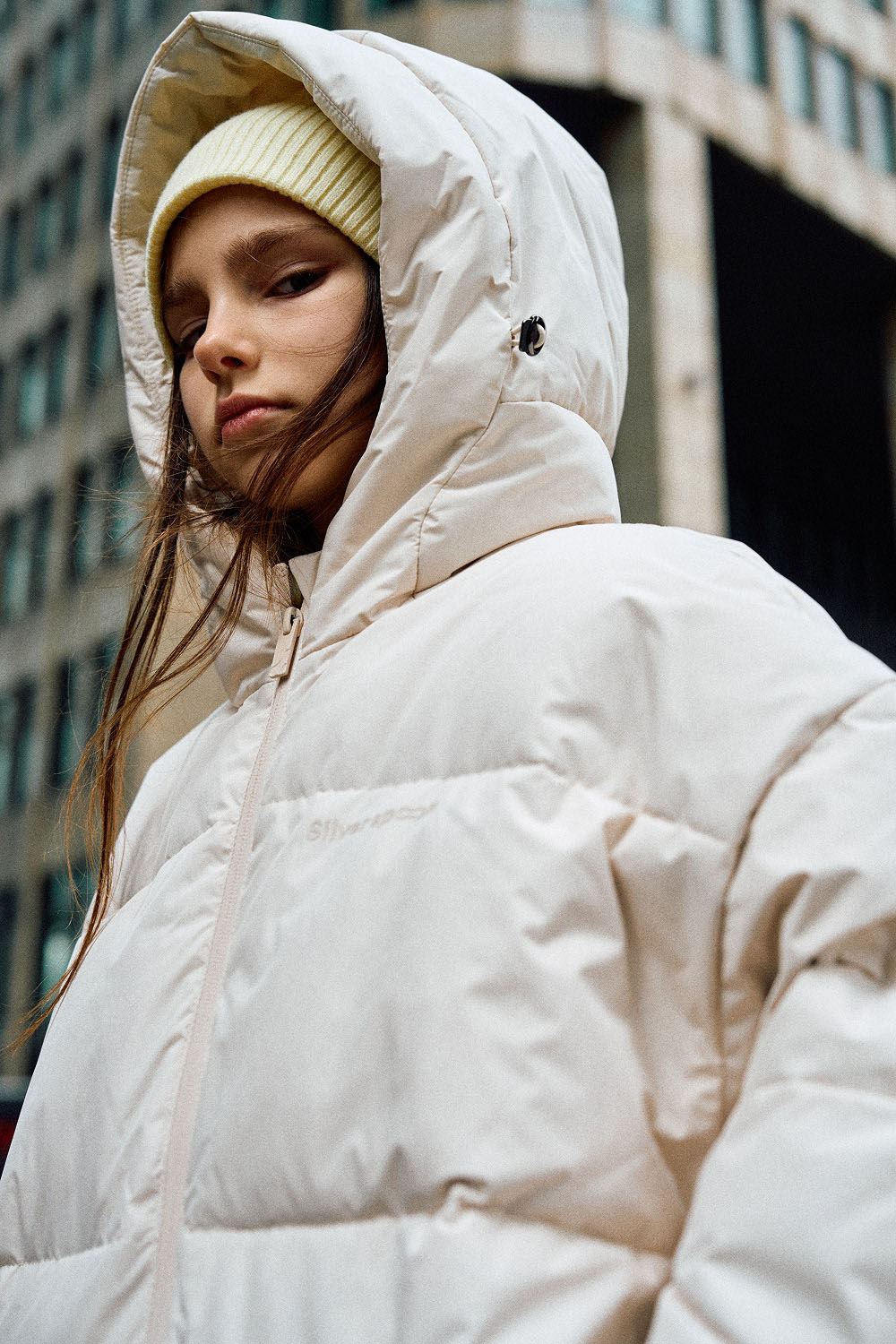 Объемная демисезонная куртка (SULWG-526-20105-706) Silver spoon