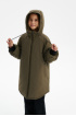 Пальто демисезонное с капюшоном (SULWU-546-31602-603) Silver spoon